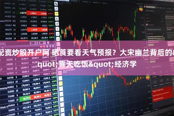 配资炒股开户网 晒莨要看天气预报？大宋幽兰背后的"靠天吃饭"经济学